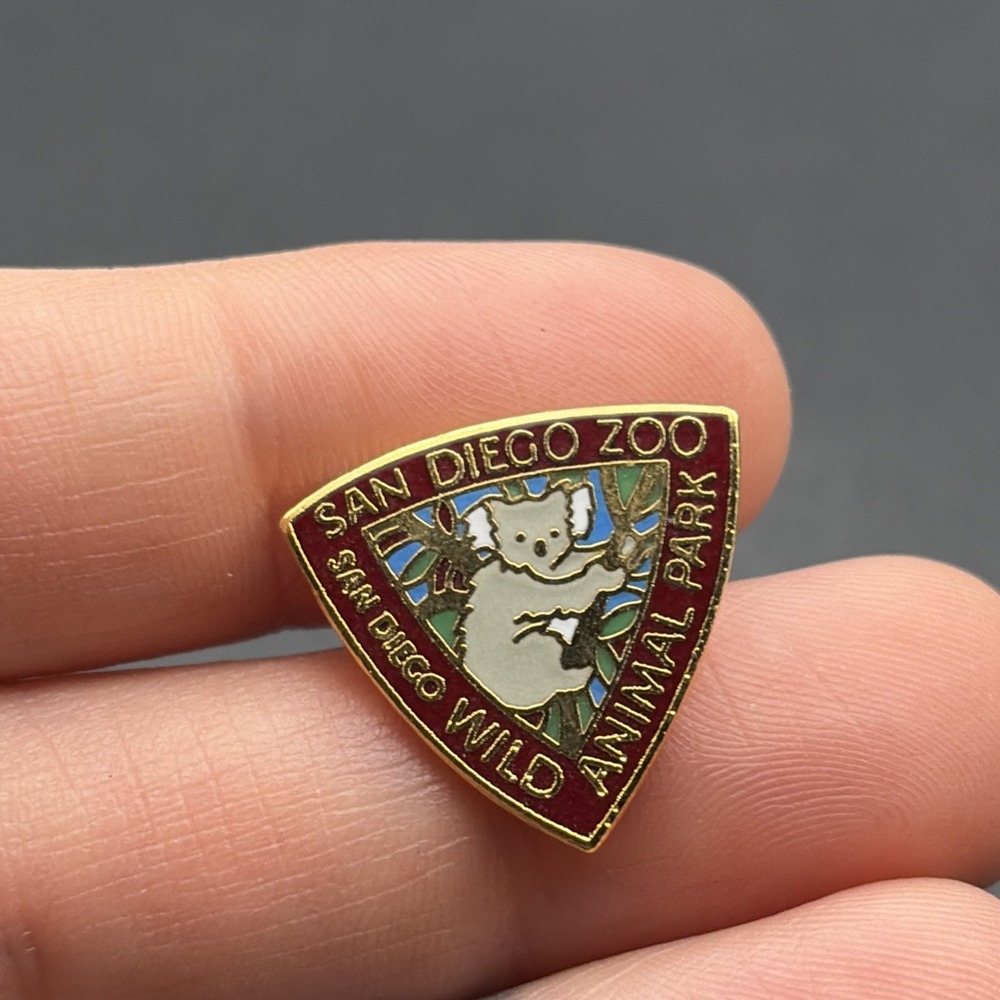 San Diego Zoo Wild Animal Park California Lapel Hat Pin